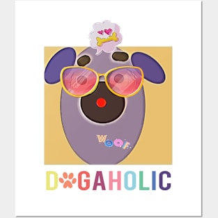 Dogaholic Posters and Art